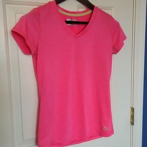 RBX Performance short sleeve v-neck wicking top